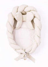 Belisima Baby Braid Nest Cocoon Blue Ecru - Mari Kali Stores Cyprus